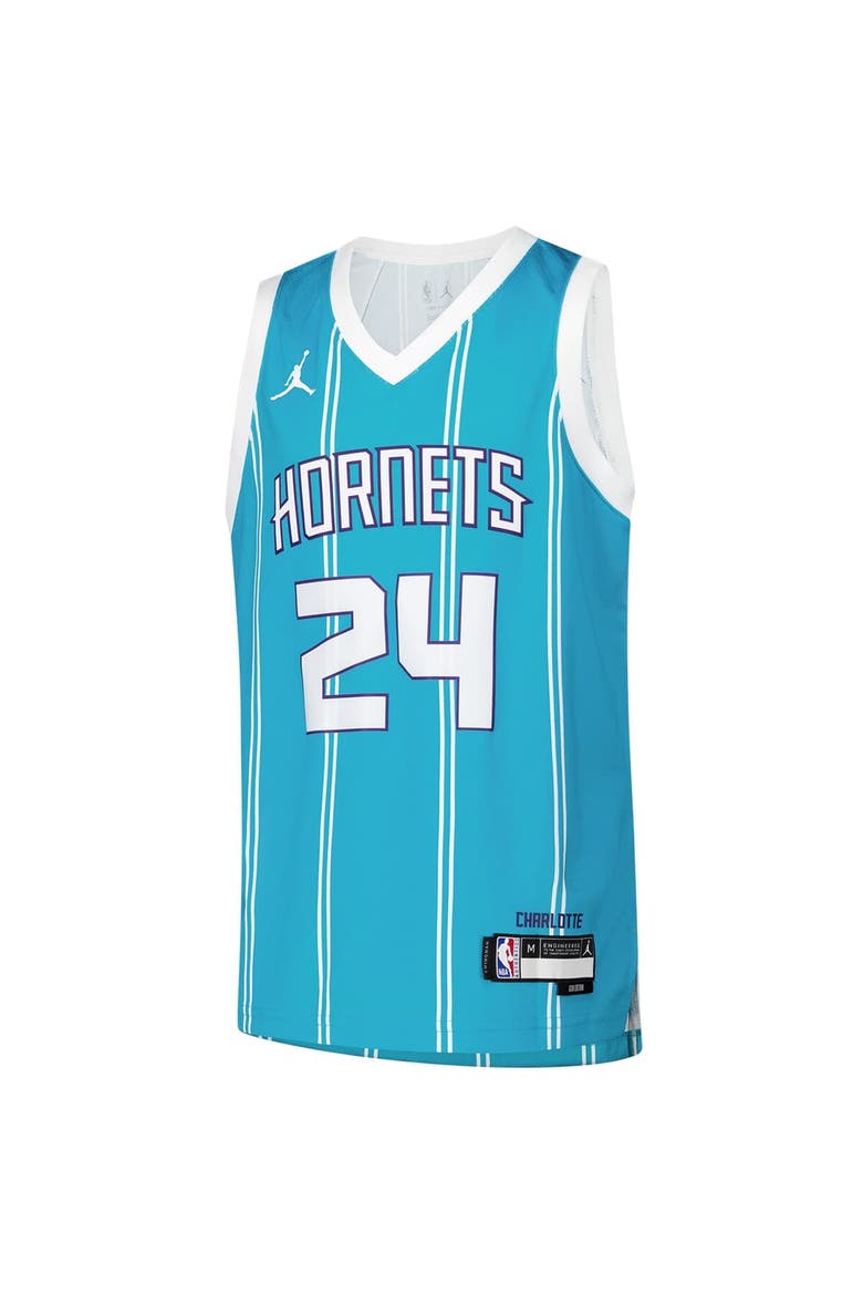Youth Nike Brandon Miller Teal Charlotte Hornets Swingman Jersey - Icon Edition, Alternate, color, Teal