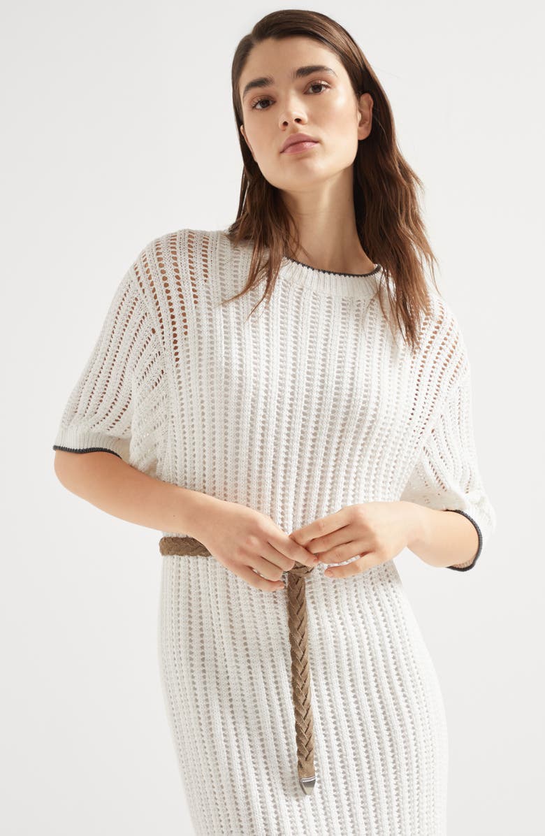 Brunello Cucinelli Dress with monili, Alternate, color, 