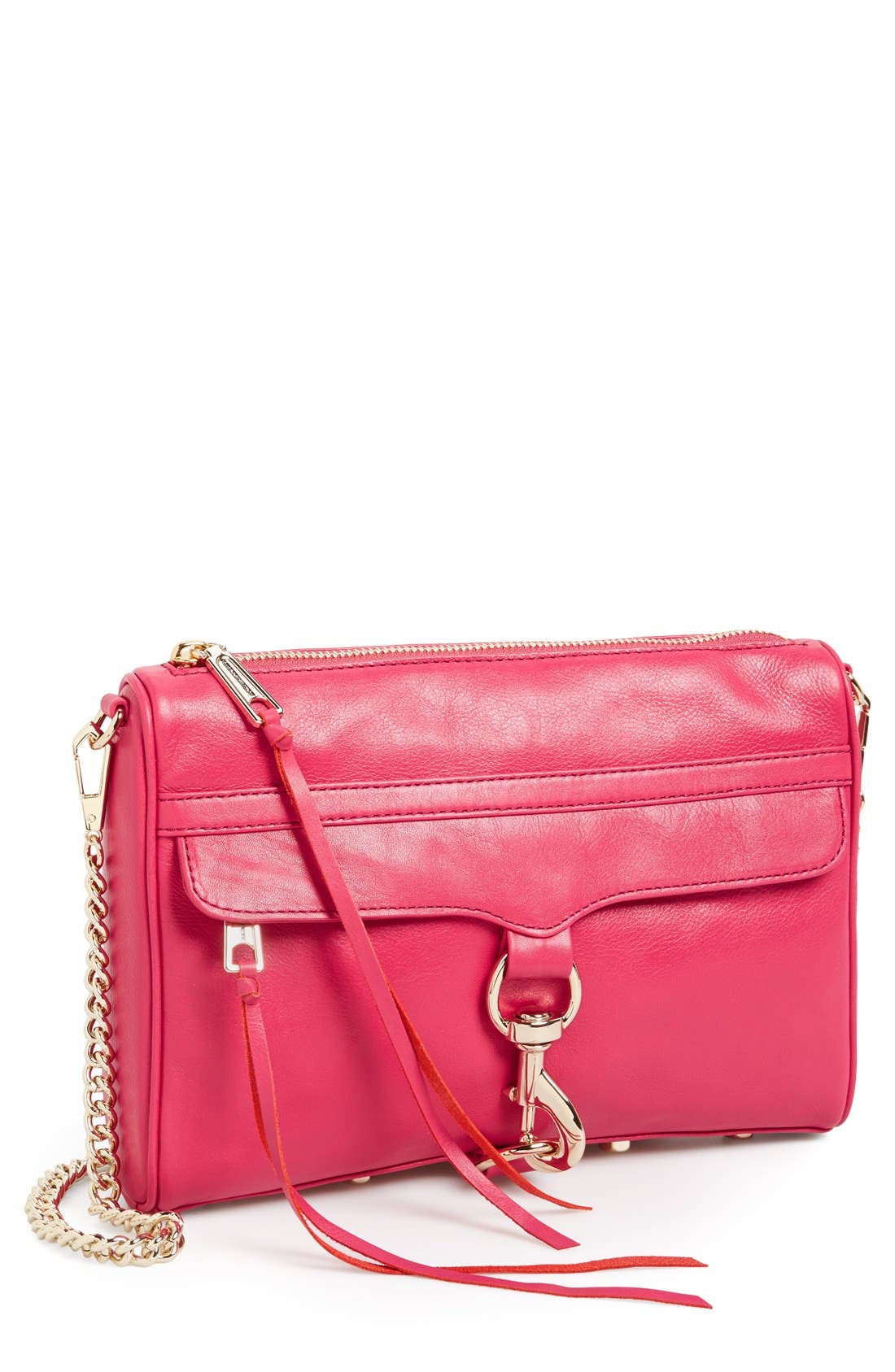 'MAC' Convertible Crossbody Bag, Main, color, FUSCHIA