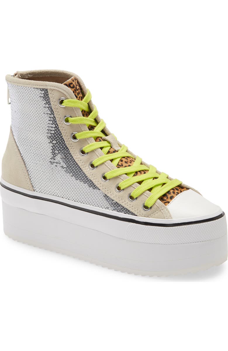 Steve Madden Stories Platform High Top Sneaker, Main, color,