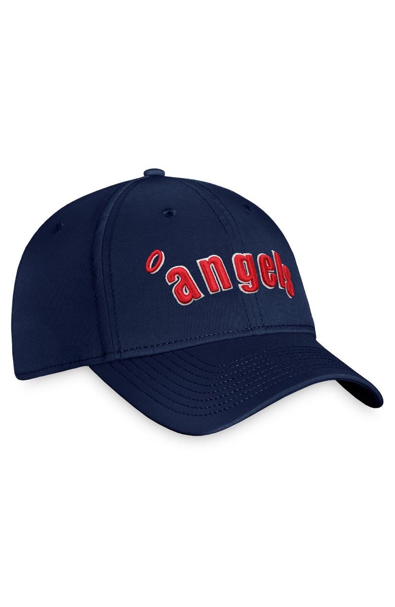 FANATICS Men's Fanatics Branded Navy California Angels Cooperstown Core Flex Hat, Alternate, color,
