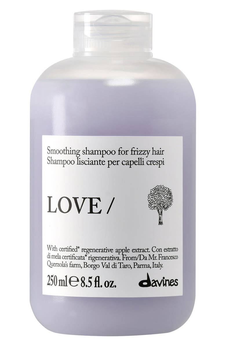Davines Love Smoothing Shampoo, Main, color, 