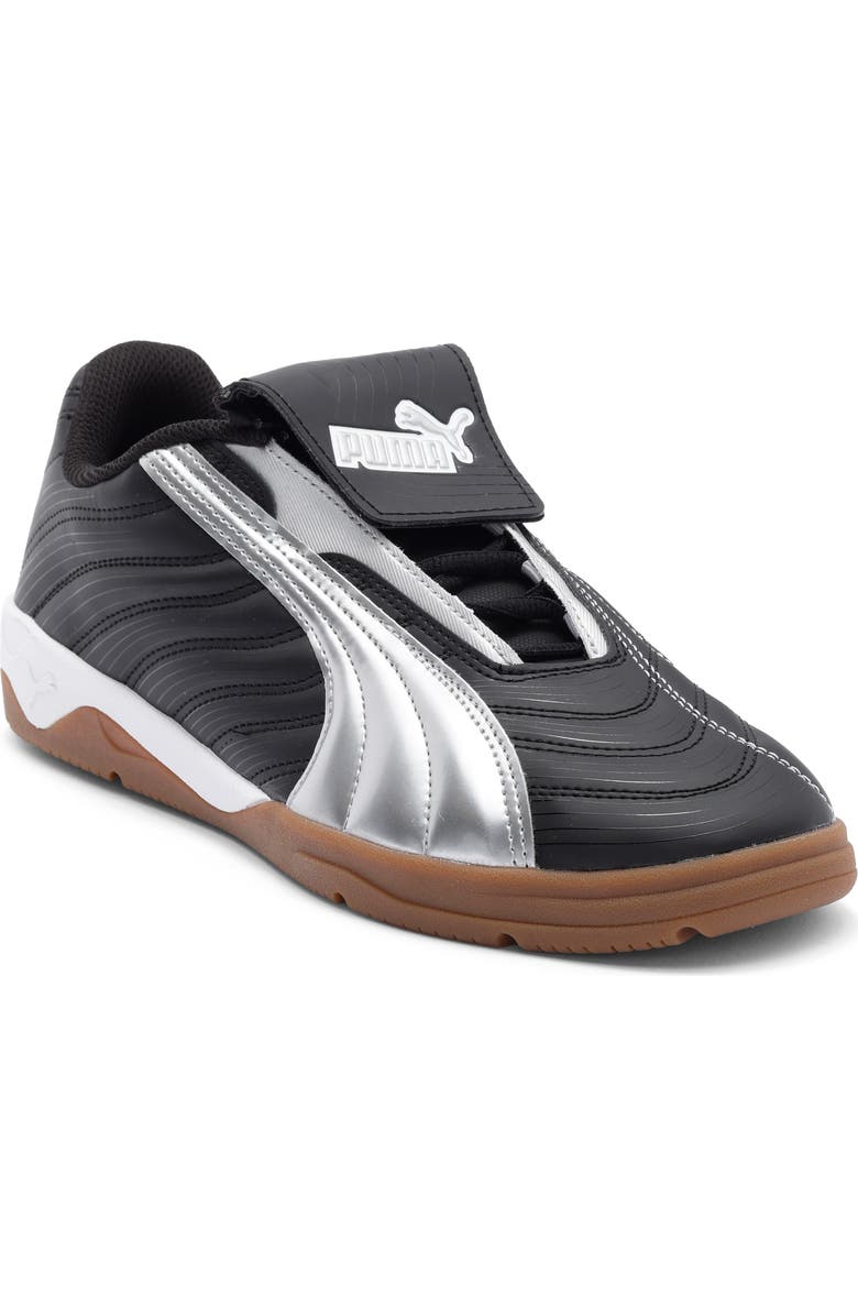 PUMA Tifosi Calcio Sneaker, Main, color, Puma Black/ Puma Silver