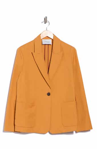 Cotton Blend Blazer
