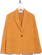 Longchamp Cotton Blend Blazer