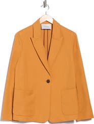 Longchamp Cotton Blend Blazer
