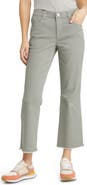 Wit & Wisdom Tatum 'Ab'Solution Frayed High Waist Ankle Flare Jeans