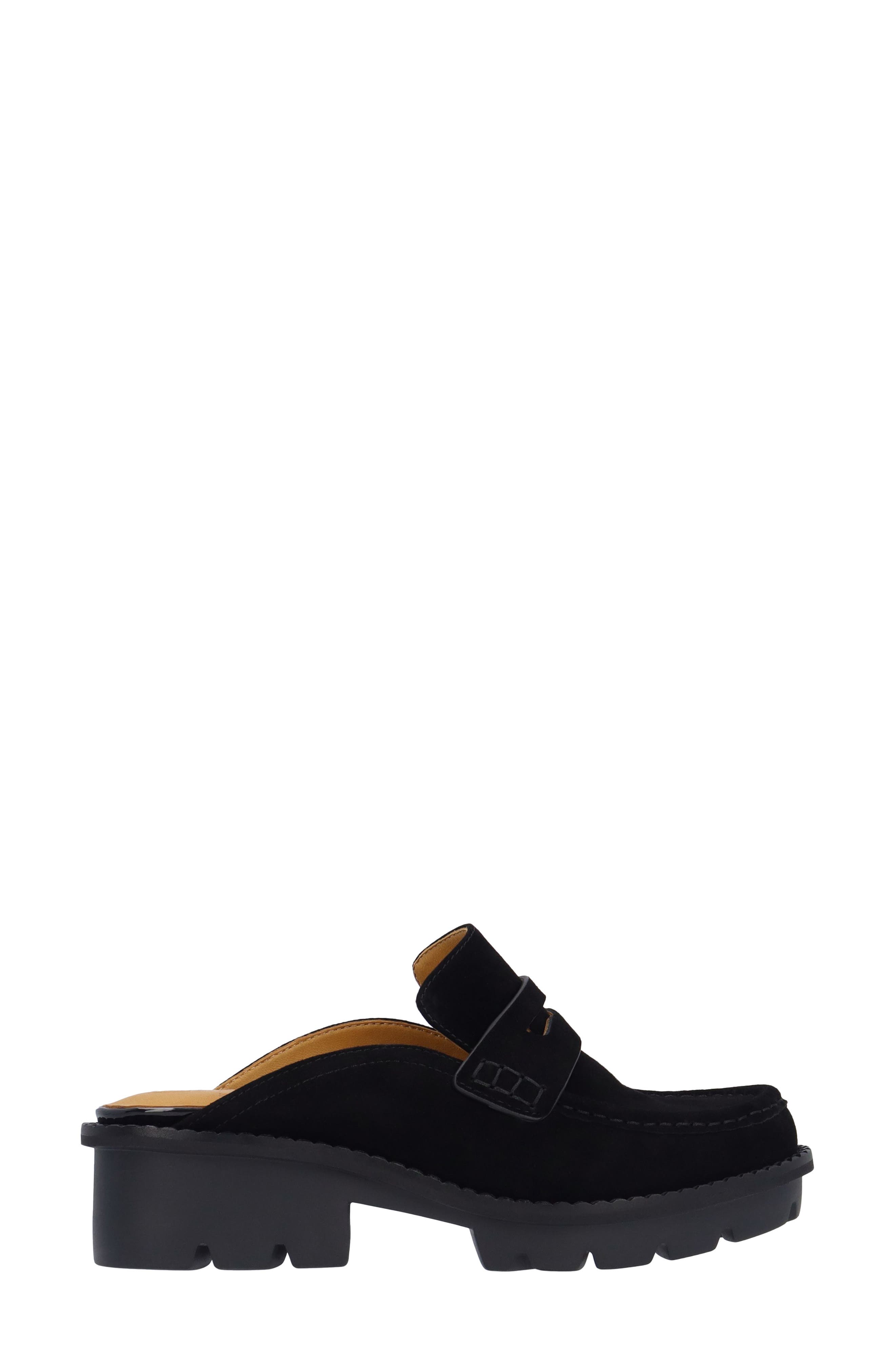 Fesella Mule, Alternate, color, BLACK