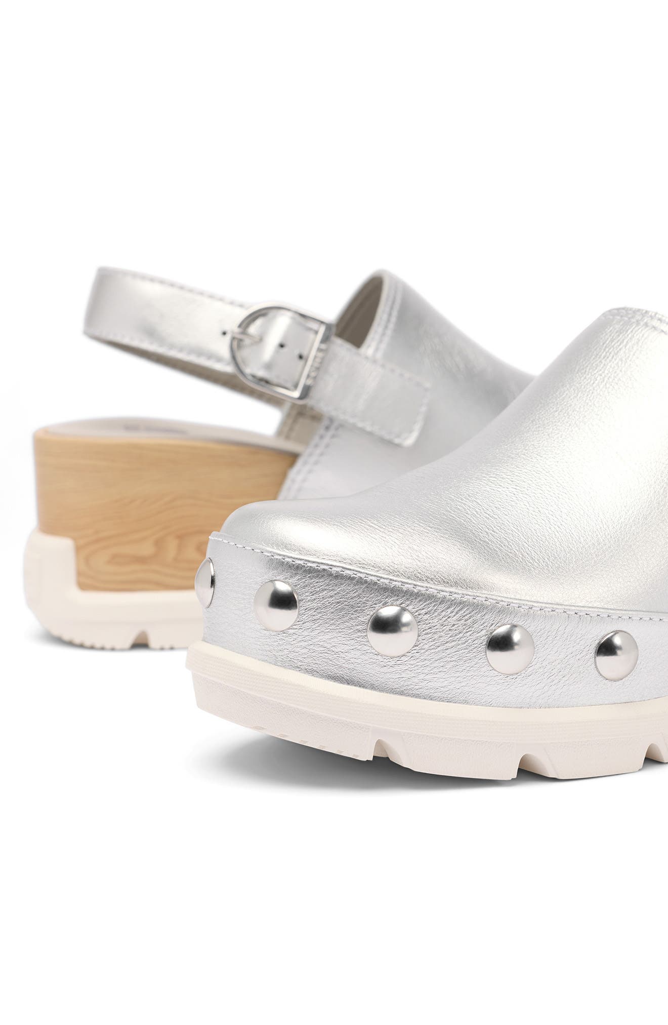 ROAM'N RVT Clog, Alternate, color, PURE SILVER/ SEA SALT
