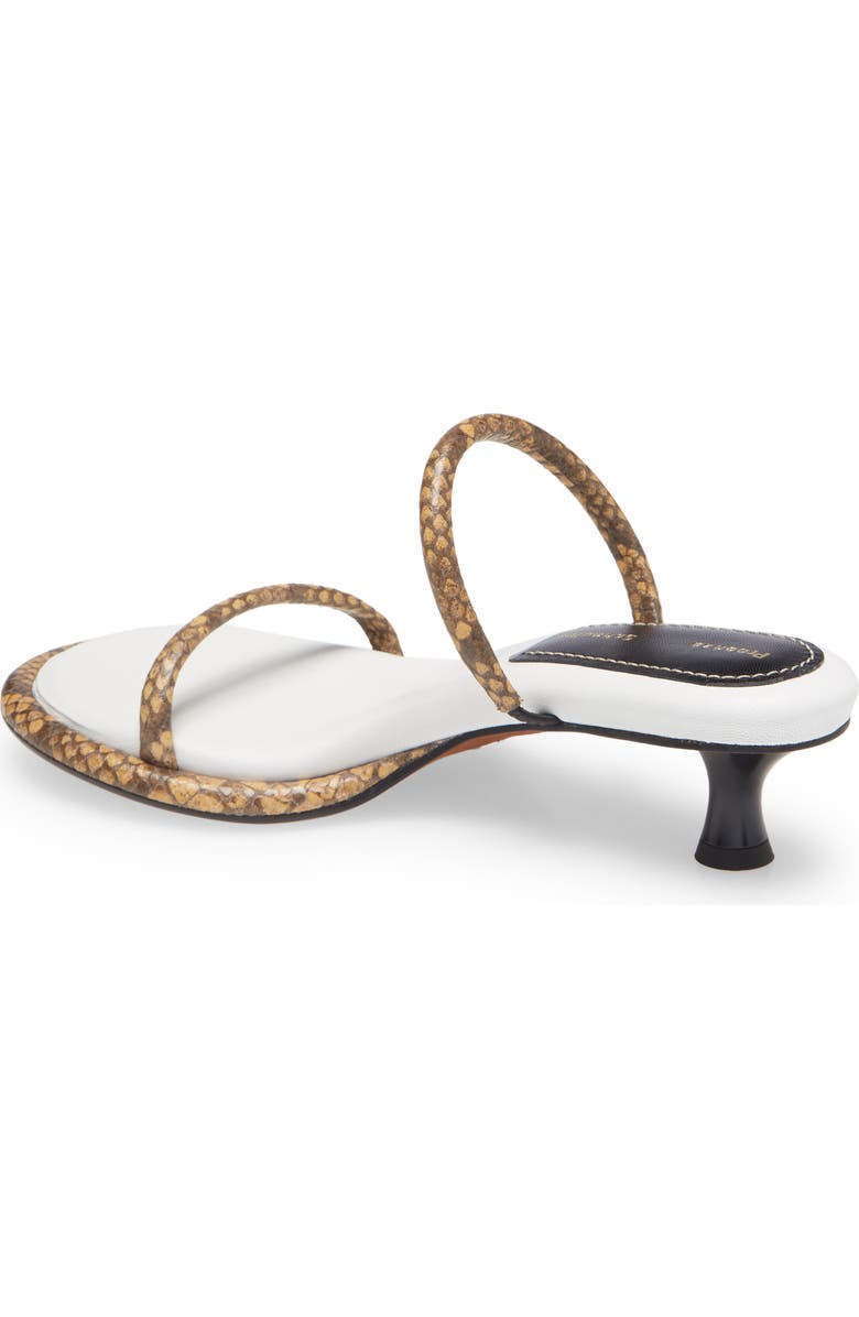 Proenza Schouler The Pipe Double Band Slide Sandal, Alternate, color,