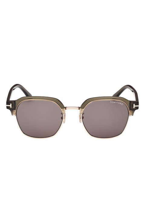 54mm Browline Sunglasses