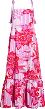 SUGARLIPS Barba Tropical Veth Shift Maxi Dress