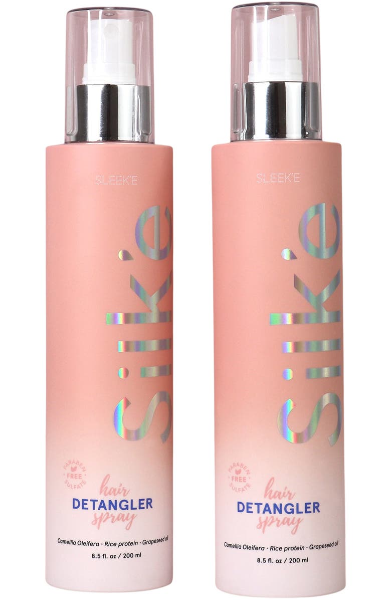 SLEEKE HAIR Silk'e Hair Detangler Spray, Alternate, color, Light Peach/Blush Pink