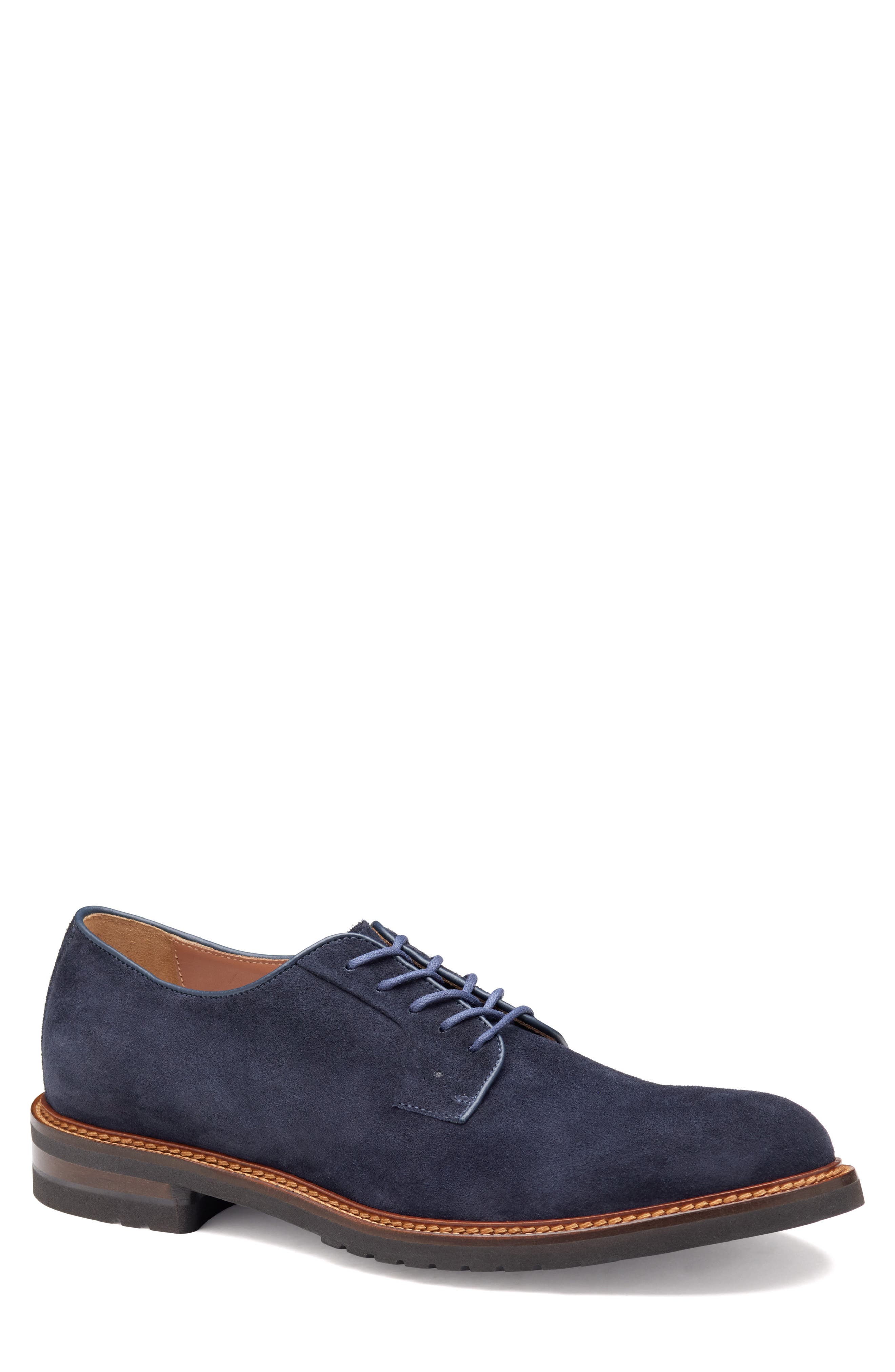  Navy Italian Suede
