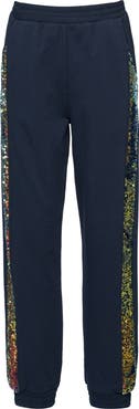 Hannah Banana Kids' Flip Sequin Side Jogger Pants