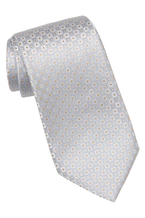 Ravenna - Extra Long Silk Jacquard Tie for Men
