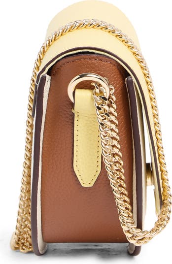 Cole Haan Evie Chain Leather Saddle Bag | Nordstromrack