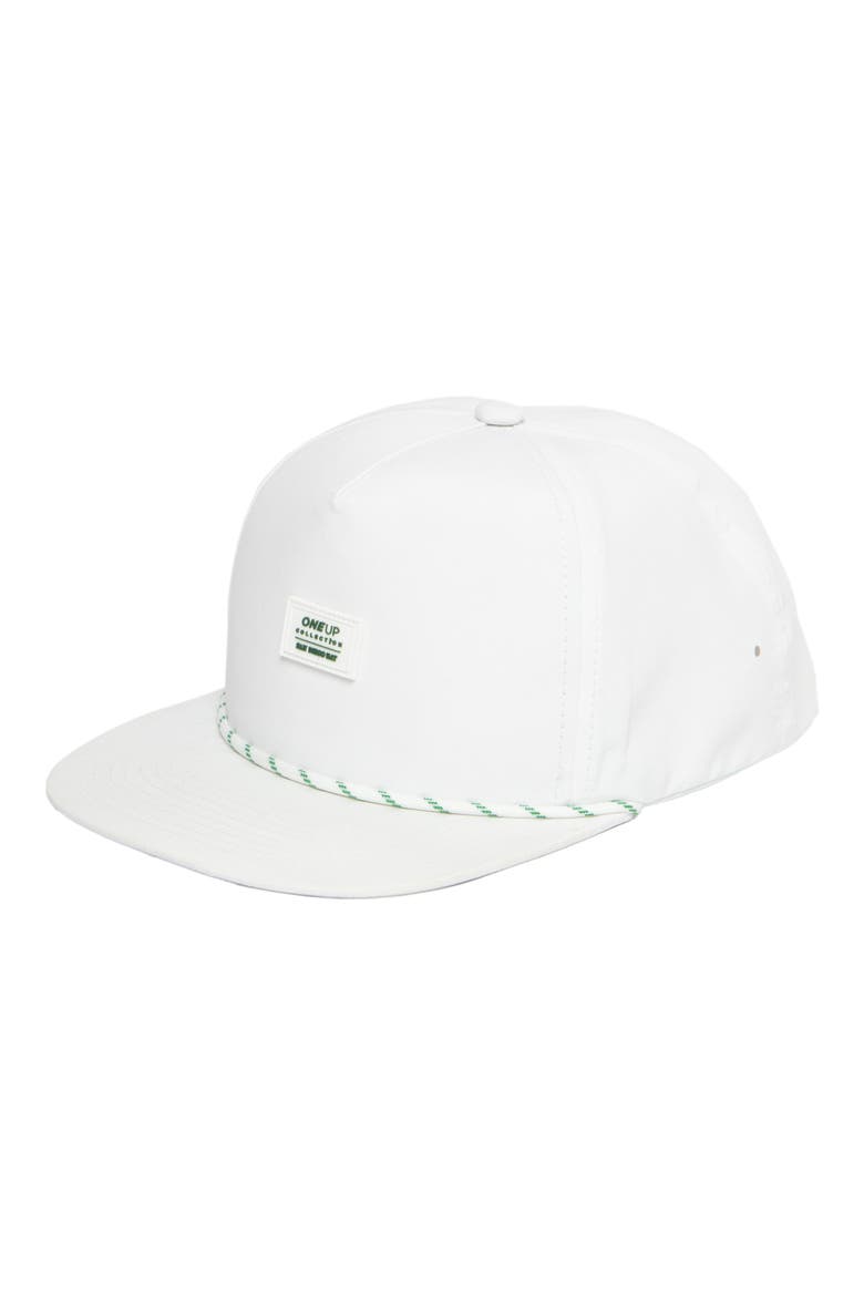 Tech Snapback Hat, Main, color, WHITE