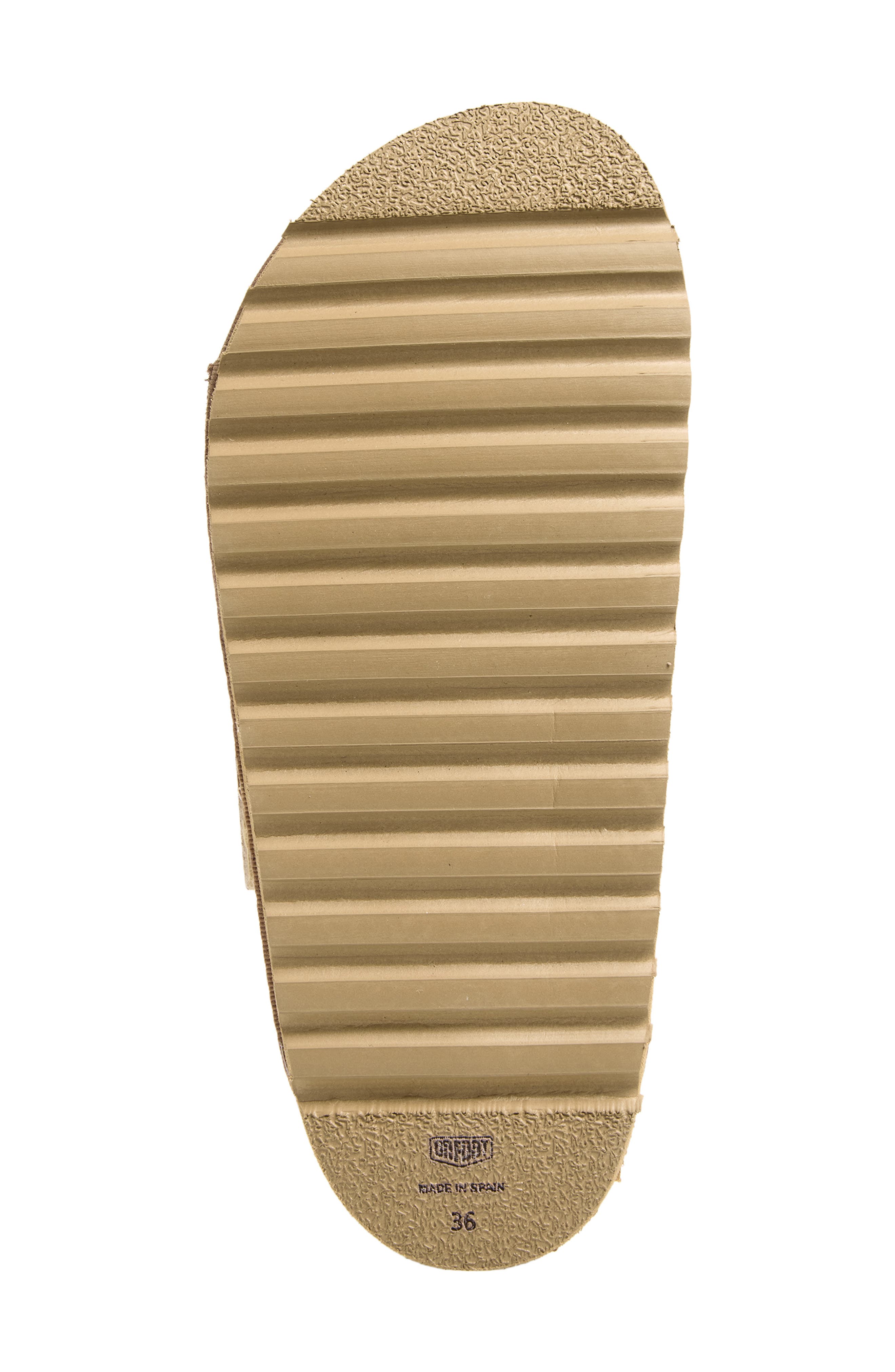 On Foot Naoshima Three-Strap Slide Sandal, Alternate, color, Khaki/ Bone