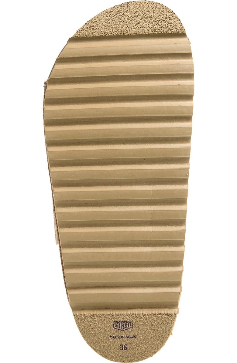 On Foot Naoshima Three-Strap Slide Sandal, Alternate, color, Khaki/ Bone