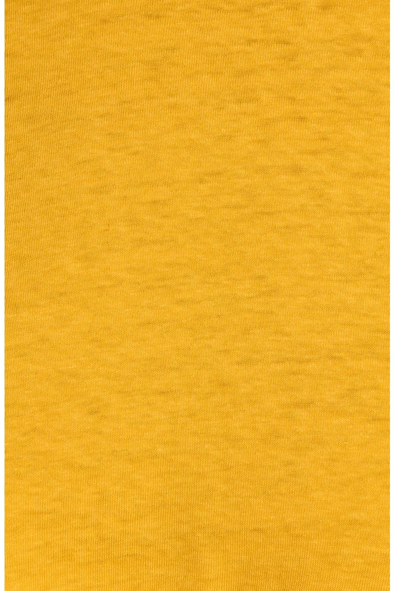 Knot Front Tee, Alternate, color, YELLOW SPECTRA