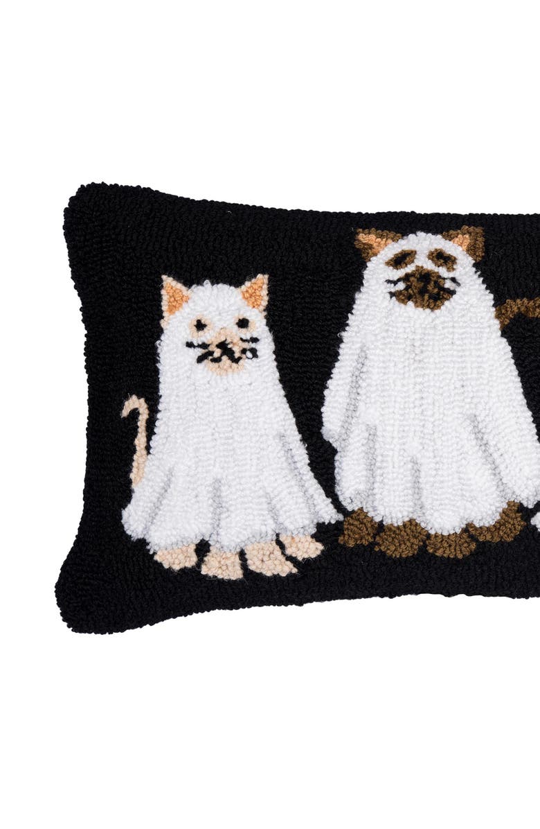 C&F Home Ghost Pets Throw Pillows, Alternate, color, Black
