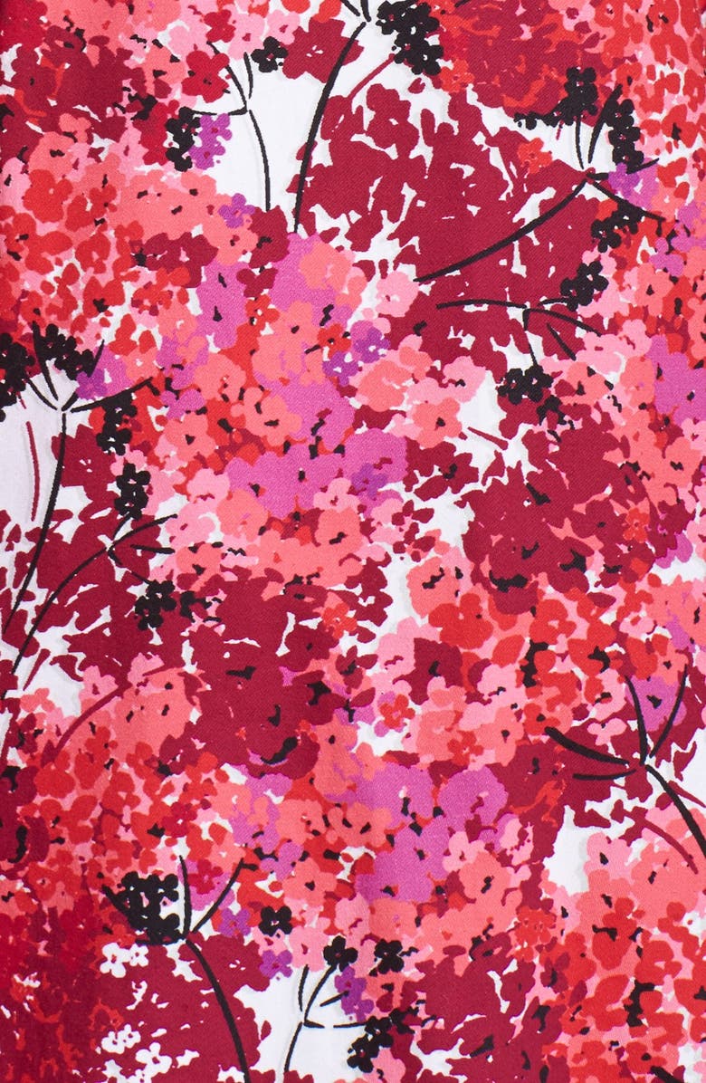 Maggy London Print Stretch Cotton Sateen Fit & Flare Dress, Alternate, color, 