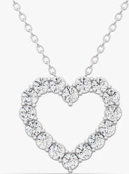 SEREIA OFFICIAL 14K Gold 0.75 ct with Lab Diamonds Sereia's Heart Pendant