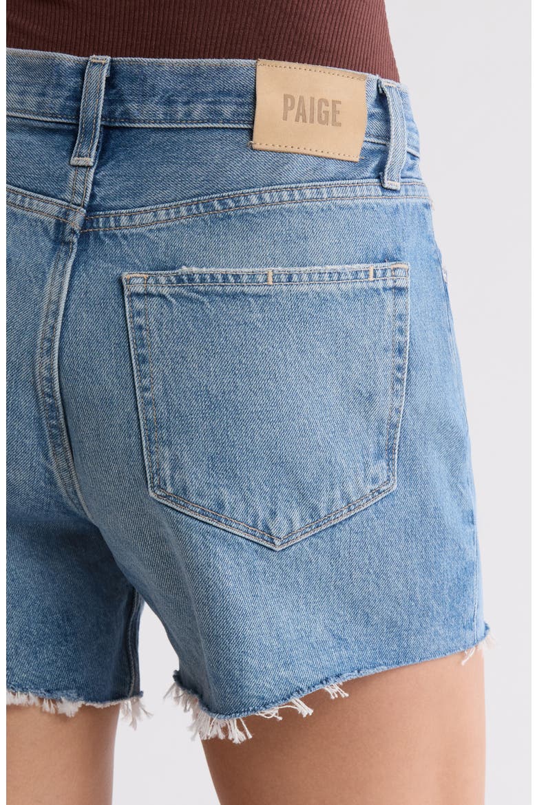 Archie Raw Hem Denim Cutoff Shorts, Alternate, color, COSTAR