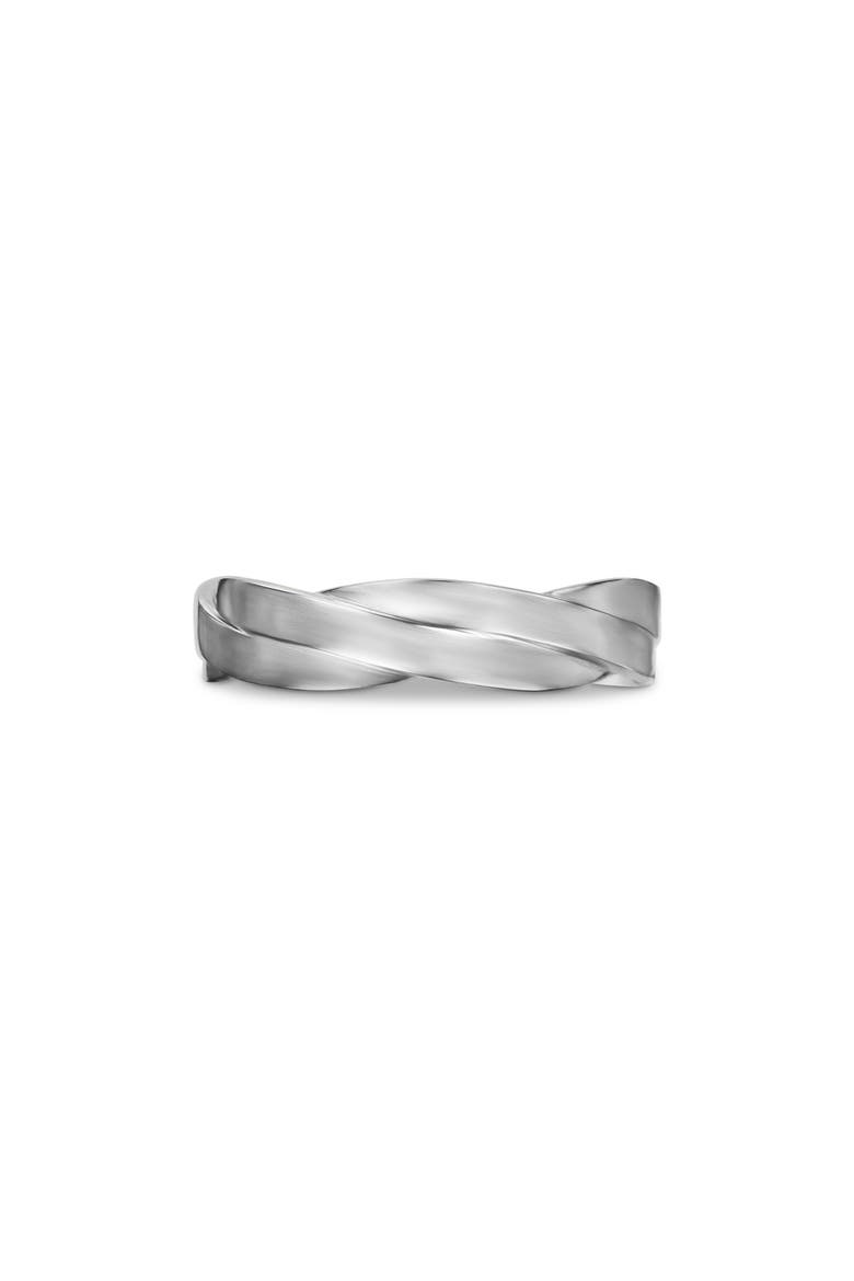 Helios™ Twisted Sterling Silver Band Ring in Sterling Silver, Alternate, color, SILVER