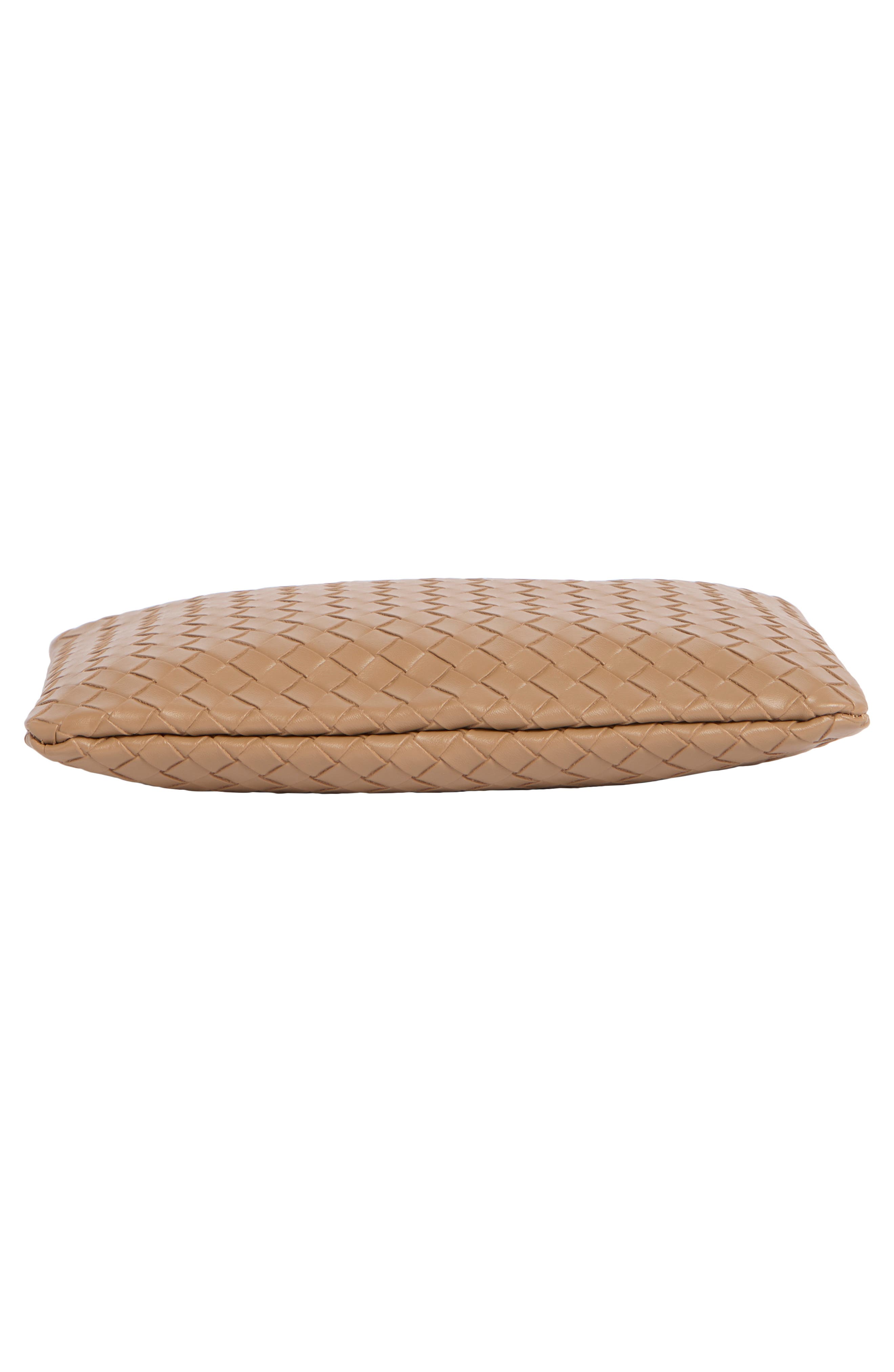 Woven Wristlet, Alternate, color, CARAMEL