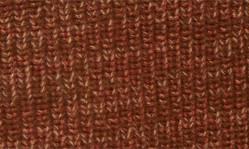 Waste Yarn Project Patti Colorblock Wool Blend Cardigan In Tonal Brown