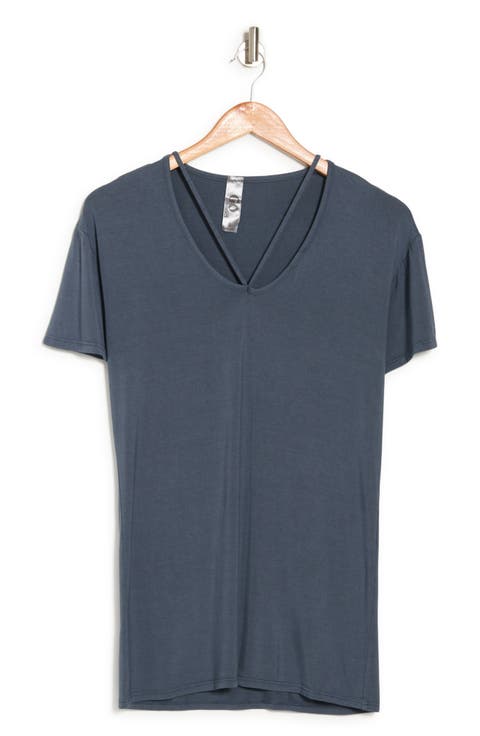 Deep V-Neck Boyfriend Tee