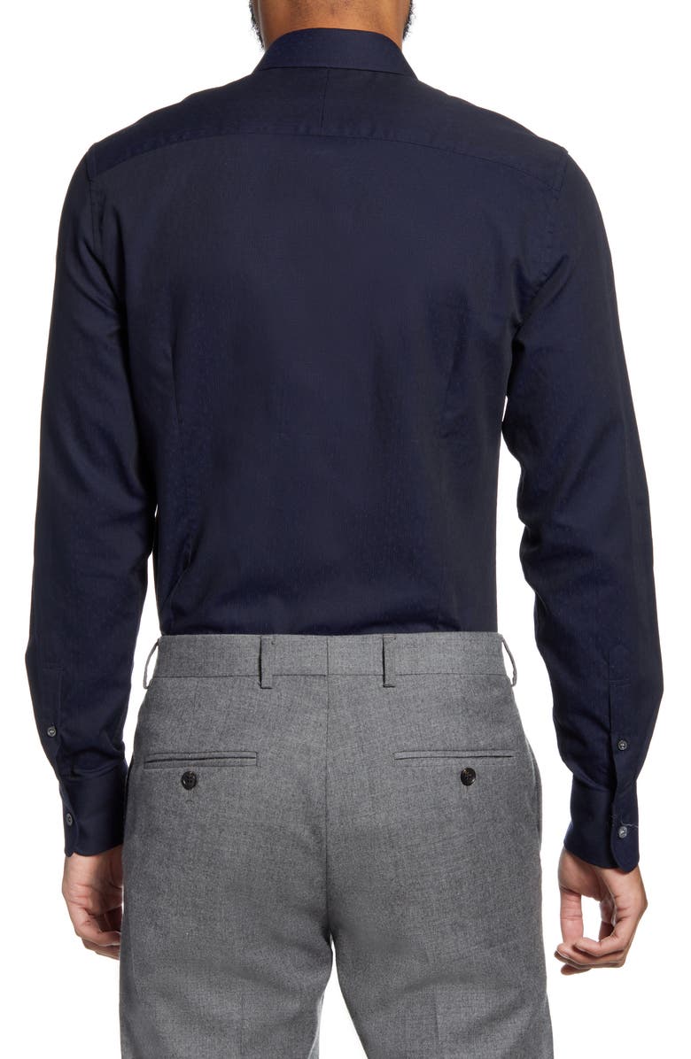 Tiger of Sweden Trim Fit Dress Shirt, Alternate, color, 