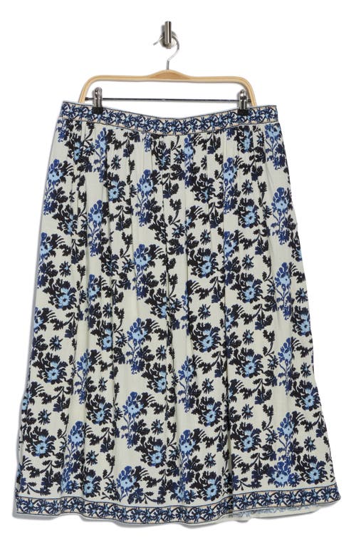 Max Studio Pocket Pull-on Skirt In Green