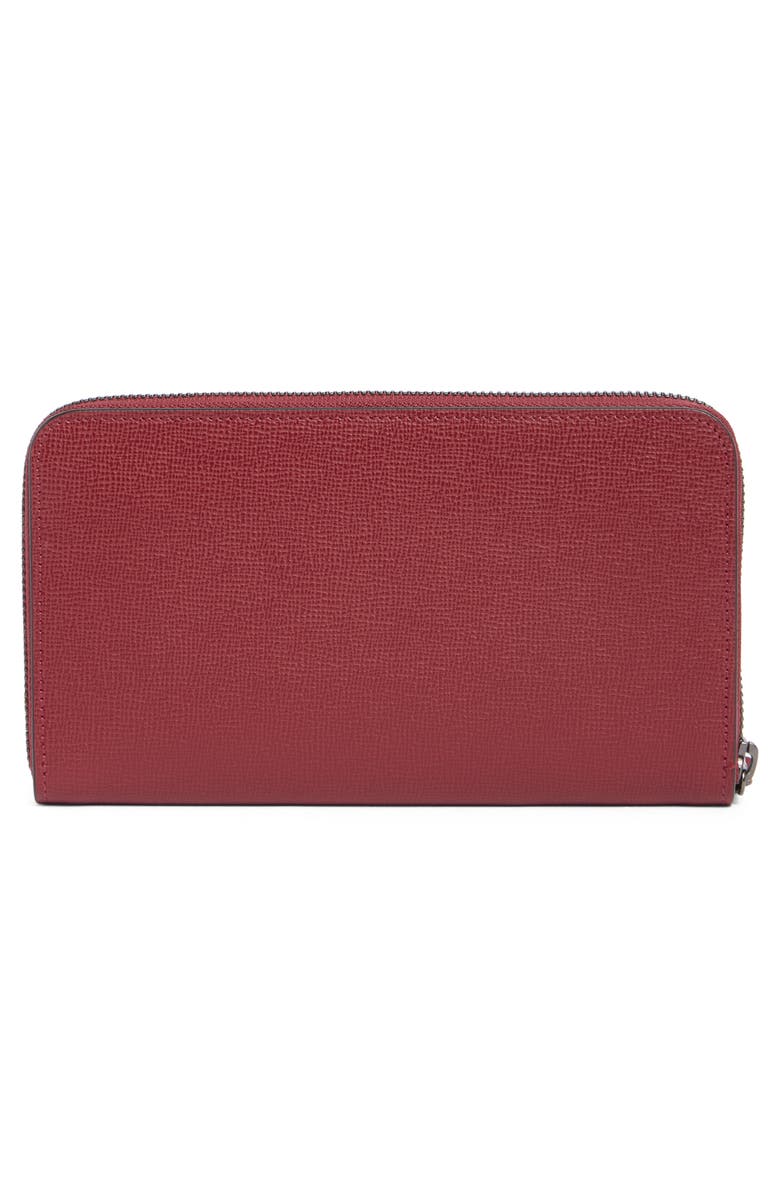 Longchamp Le Pliage Zip Wallet, Alternate, color, Burgundy