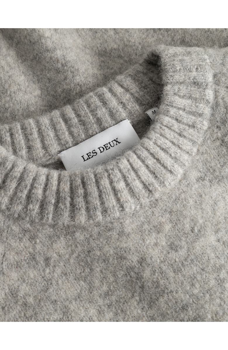 Les Deux Gilbert Fuzzy Crewneck Sweater, Alternate, color,