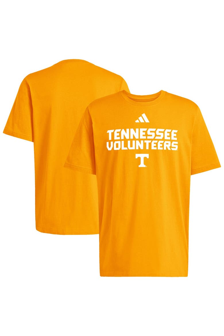 Men's adidas  Tennessee Orange Tennessee Volunteers Wordmark T-Shirt, Main, color, Tennessee Orange