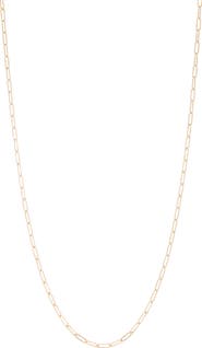 FZN Paper Clip Chain Necklace