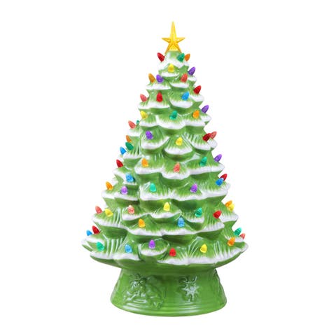 18 in. Nostalgic Ceramic Tree