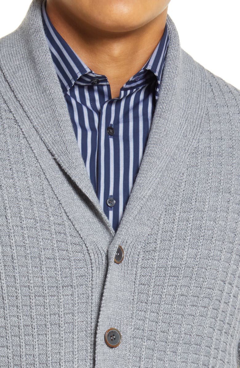 Brax James Shawl Collar Cardigan, Alternate, color,