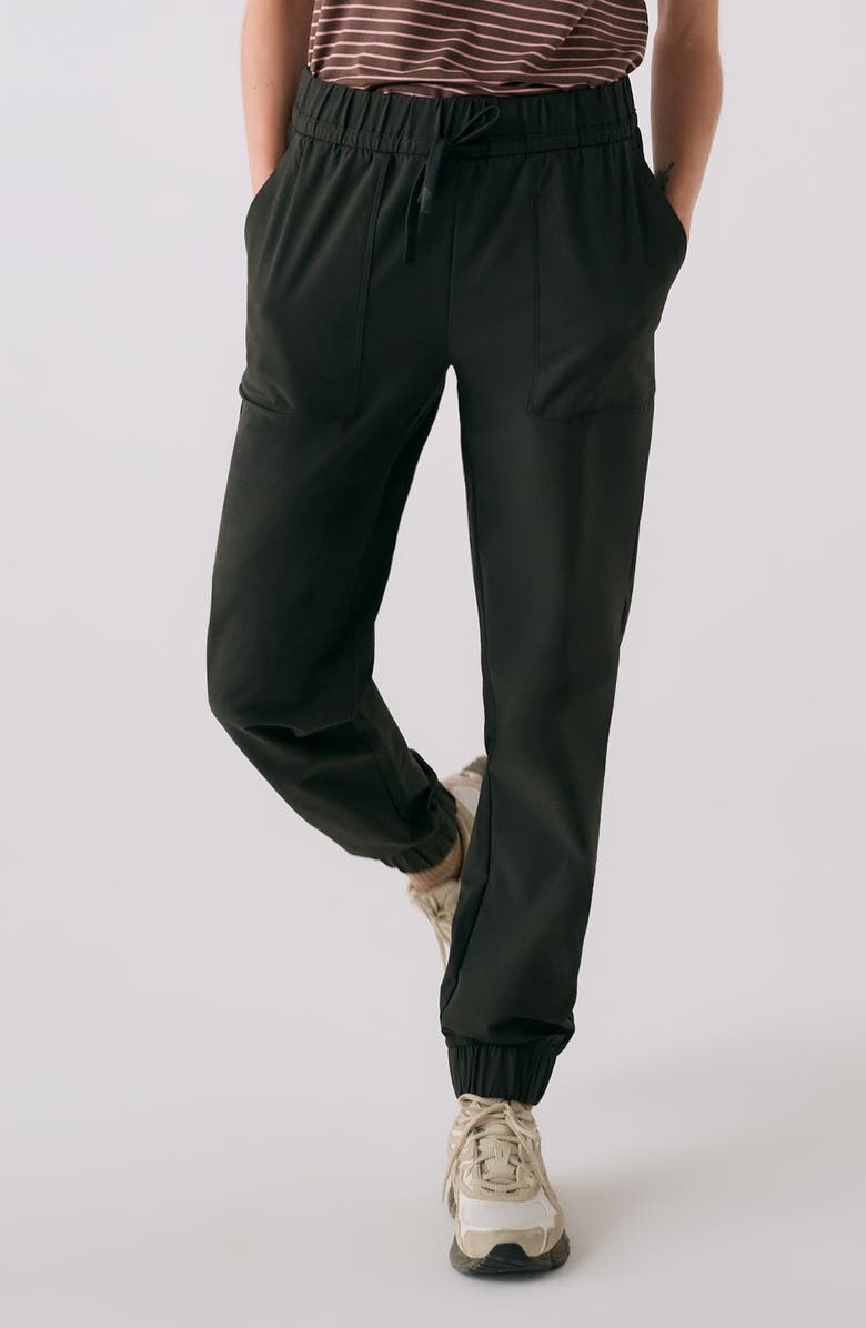 Lole Olivie UPF Tech Joggers, Main, color, Olive