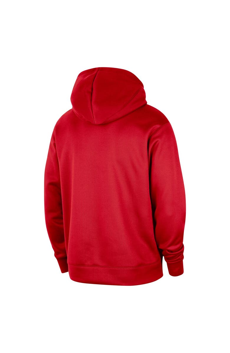 Nike Men's Nike Red Chicago Bulls 2024/25 Spotlight On-Court Practice Performance Pullover Hoodie, Alternate, color, Red