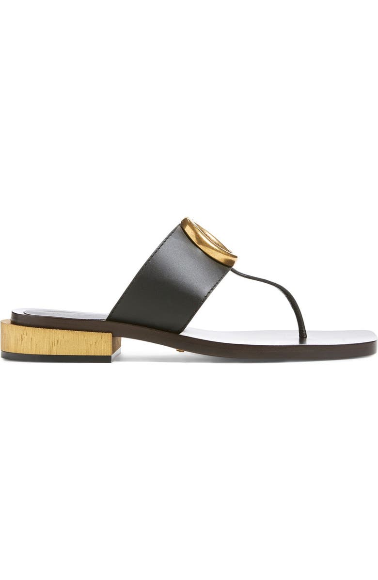Gucci 'Marmont' Sandal, Alternate, color,