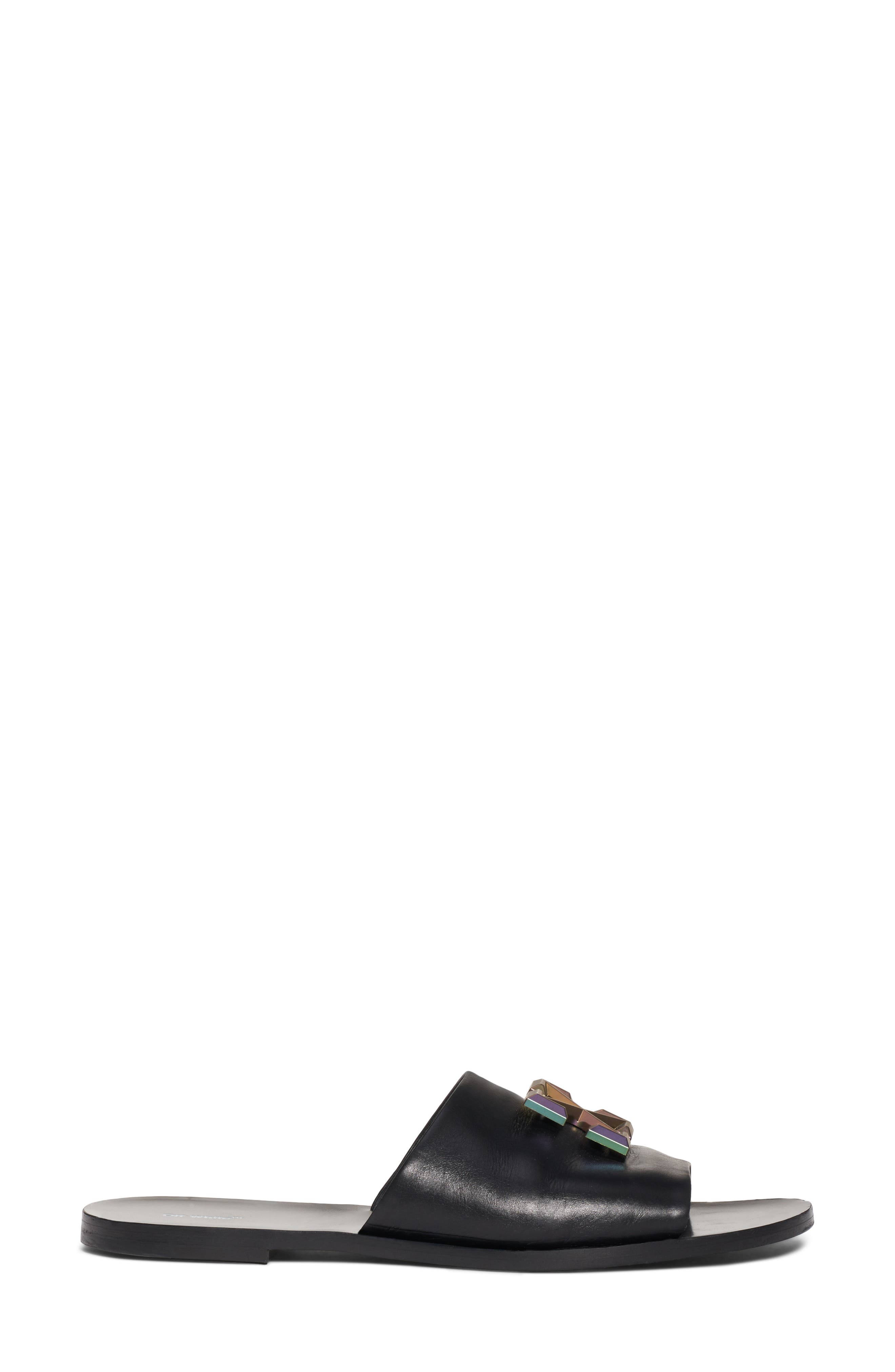 Off-White Arrow Slide Sandal, Alternate, color, 