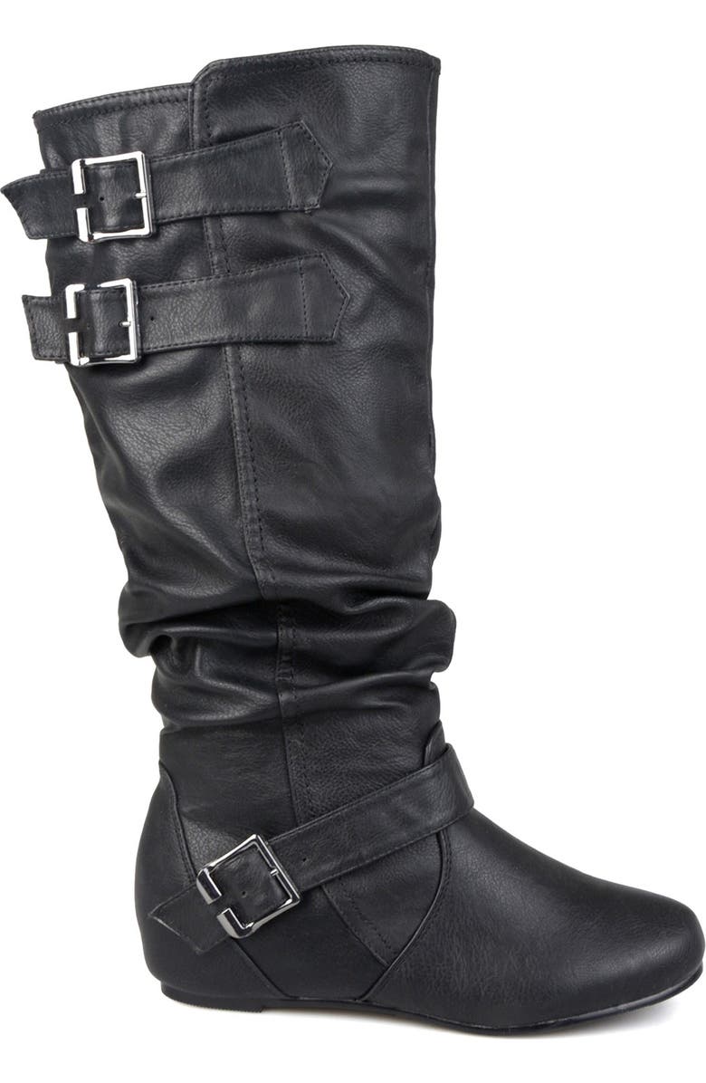 Journee Collection JOURNEE Tiffany Slouchy Riding Boot - Extra Wide Calf, Alternate, color,