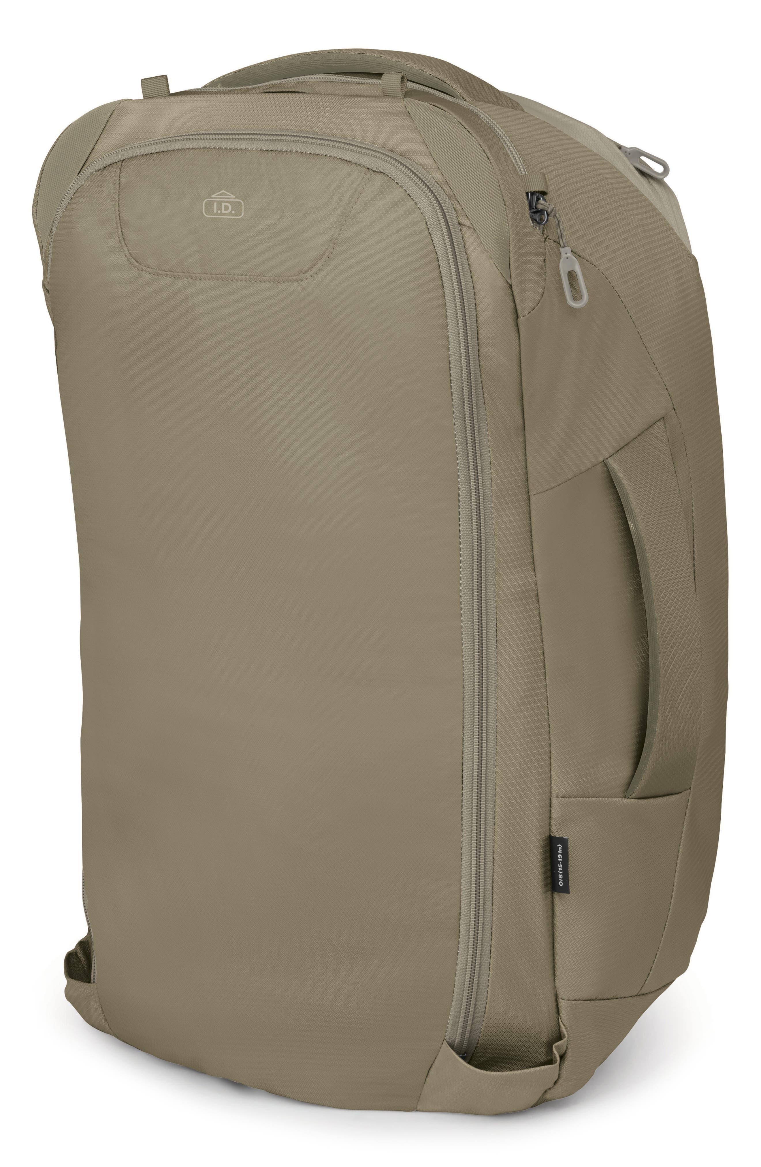 Osprey Fairview 40-Liter Travel Backpack, Alternate, color, Sawdust/ Olive Tan
