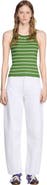 SANDRO Striped vest top with tassels