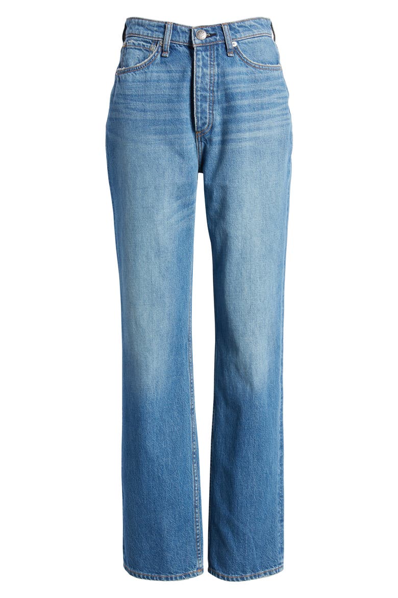 Women's Alex High Waist Relaxed Straight Leg Jeans, Alternate, color, CLEAN MICK