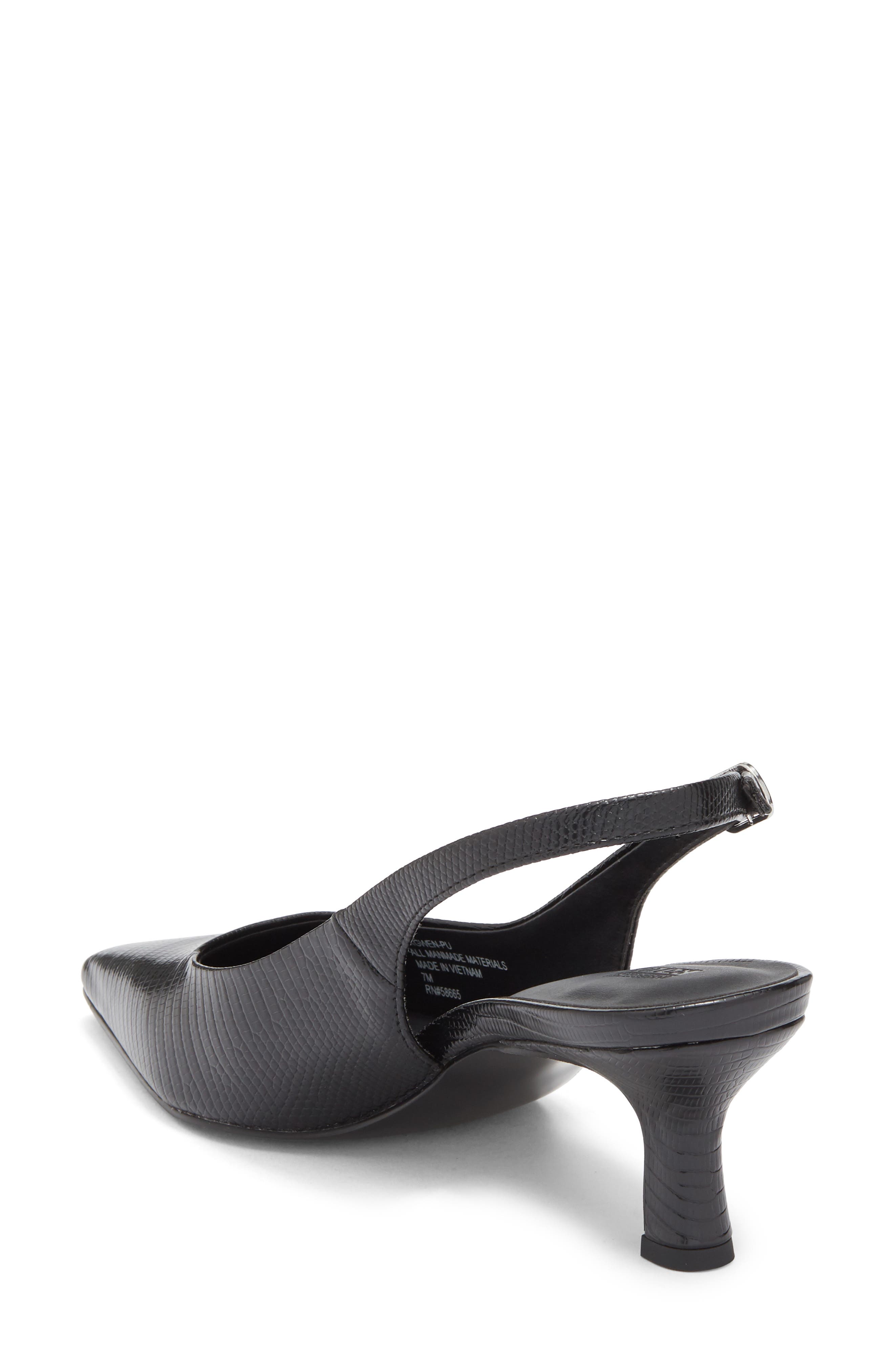 NORDSTROM RACK Gwen Pump, Alternate, color, Black Lizard